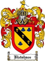 Bletshsoe coat of arms family crest download