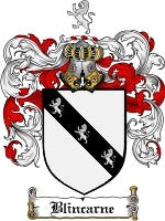 Blincarne coat of arms family crest download