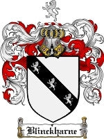 Blinckharne coat of arms family crest download