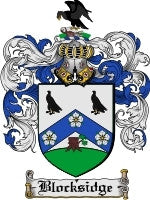 Blocksidge coat of arms family crest download