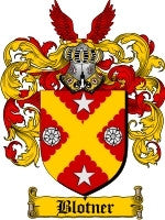 Blotner coat of arms family crest download