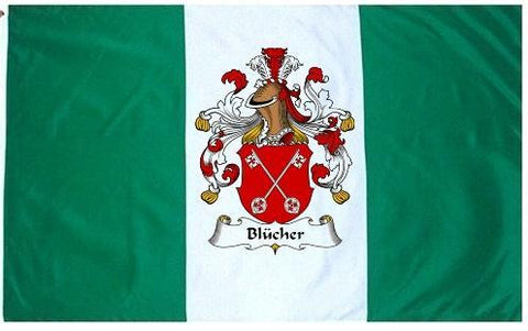 Blucher family crest coat of arms flag
