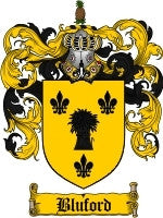 Bluford coat of arms family crest download