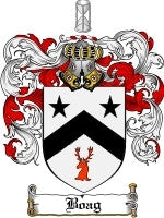 Boag coat of arms family crest download
