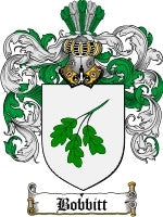 Bobbitt coat of arms family crest download