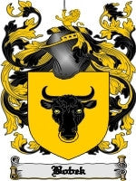 Bobek coat of arms family crest download