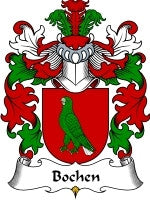 Bochen coat of arms family crest download