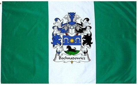 Bochnadowicz family crest coat of arms flag