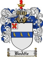 Boddie coat of arms family crest download