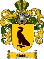 Boddy coat of arms family crest download