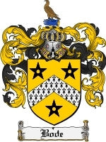 Bode coat of arms family crest download