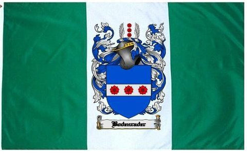Bodenrader family crest coat of arms flag