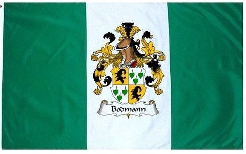 Bodmann family crest coat of arms flag