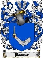 Boerner family crest coat of arms emailed to you within 24 hours ...