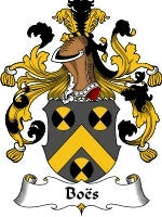 Boes coat of arms family crest download