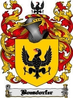 Boesdorfer coat of arms family crest download