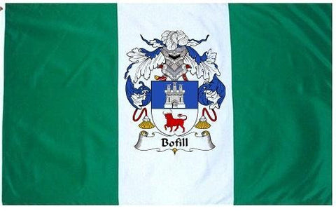 Bofill family crest coat of arms flag