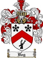 Bog coat of arms family crest download