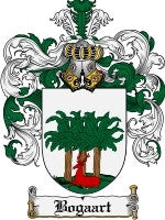 Bogaart coat of arms family crest download