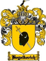 Bogatkevich coat of arms family crest download