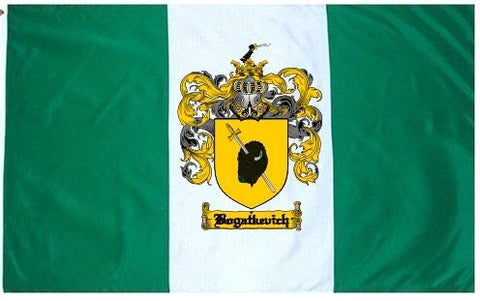 Bogatkevich family crest coat of arms flag