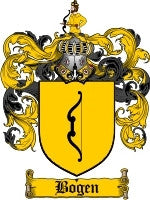 Bogen coat of arms family crest download