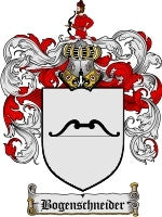 Bogenschneider coat of arms family crest download