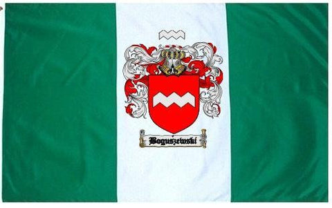 Boguszewski family crest coat of arms flag