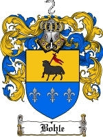 Bohle coat of arms family crest download