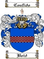 Boid coat of arms family crest download