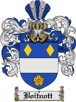 Boitnott coat of arms family crest download