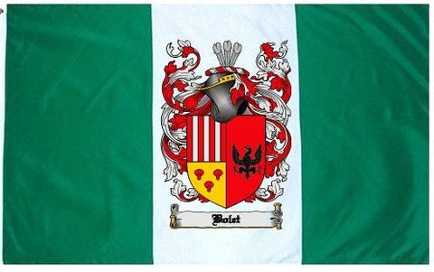 Bolet family crest coat of arms flag