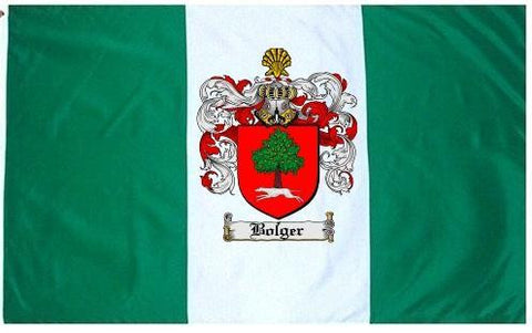 Bolger family crest coat of arms flag