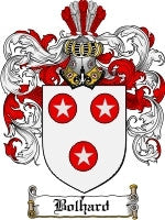 Bolhard coat of arms family crest download