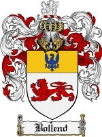 Bollend coat of arms family crest download