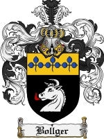 Bollger coat of arms family crest download