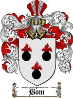Bom coat of arms family crest download