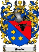 Bomba coat of arms family crest download