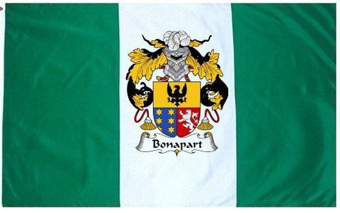 Bonapart family crest coat of arms flag