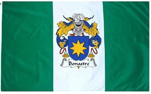 Bonastre family crest coat of arms flag
