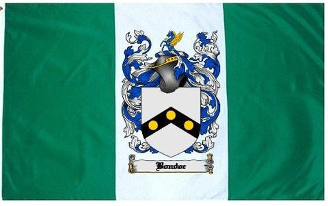 Bondoc family crest coat of arms flag