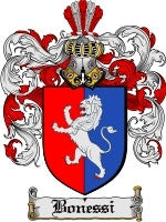 Bonessi coat of arms family crest download