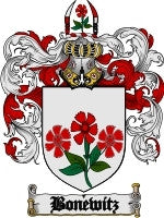 Bonewitz coat of arms family crest download