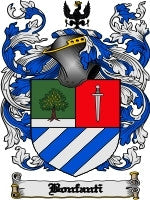 Bonfanti coat of arms family crest download