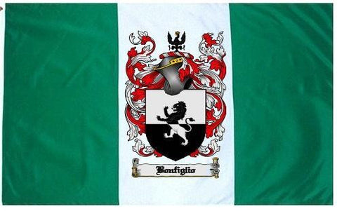 Bonfiglio family crest coat of arms flag