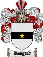 Bongard coat of arms family crest download