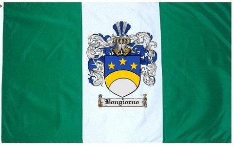 Bongiorno family crest coat of arms flag