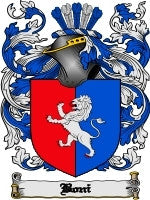 Boni coat of arms family crest download