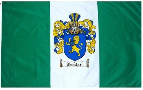 Bonifazi family crest coat of arms flag