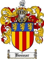 Bonnar coat of arms family crest download